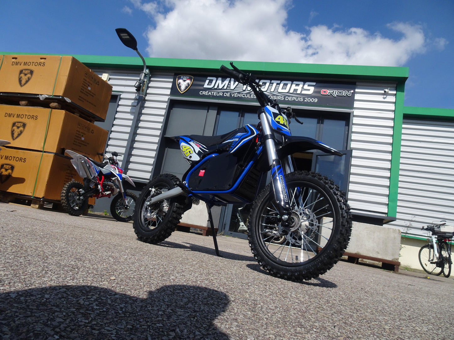 Dirt bike électrique 1600w 48v