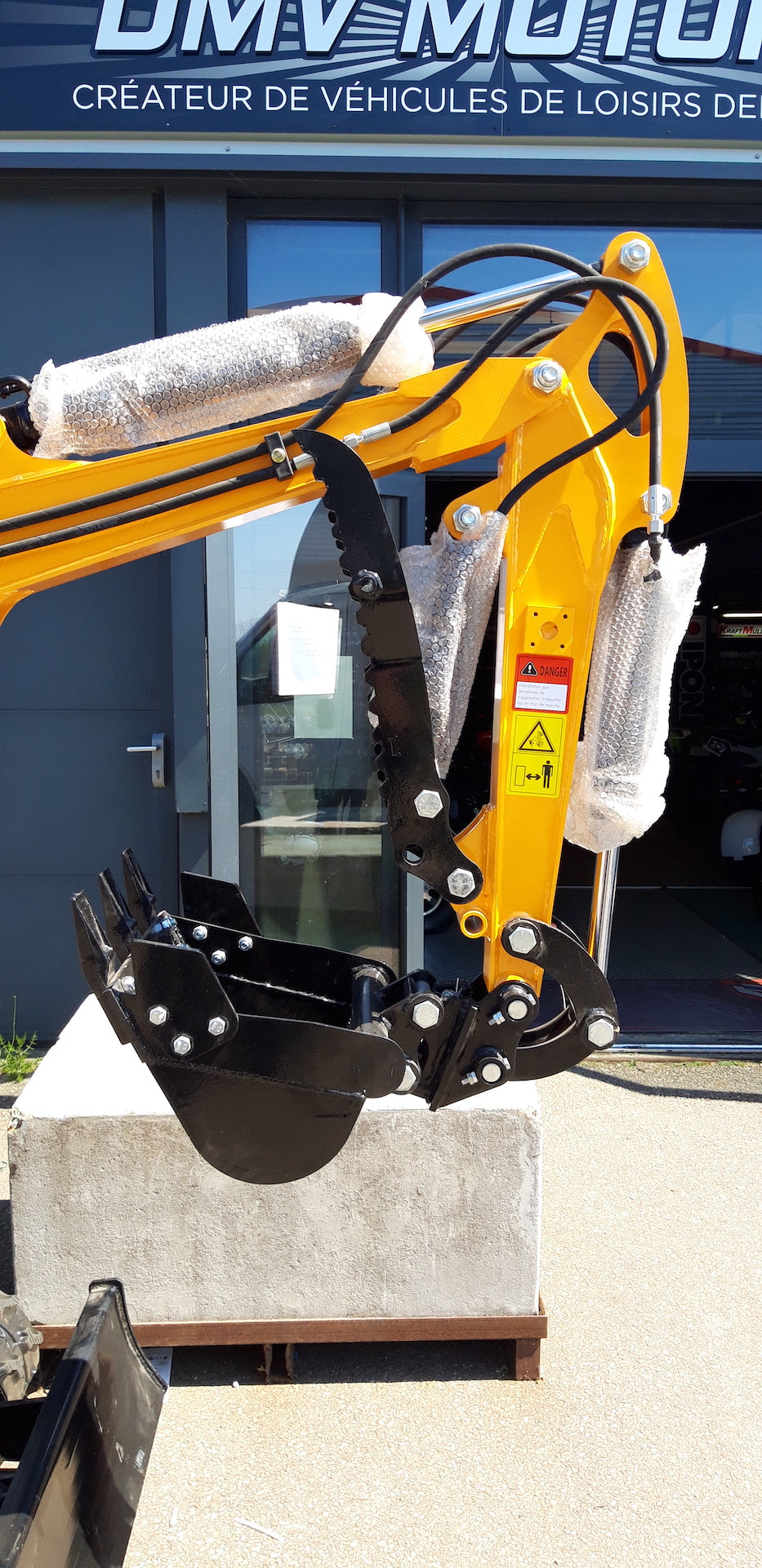 Mini-pelle 1 tonne DM10 ORION