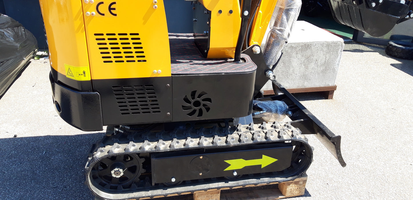 Mini-pelle 1 tonne DM10 ORION