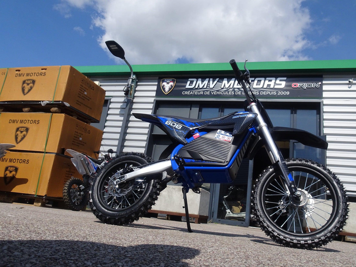 Dirt bike électrique 2000w 60v 20ah