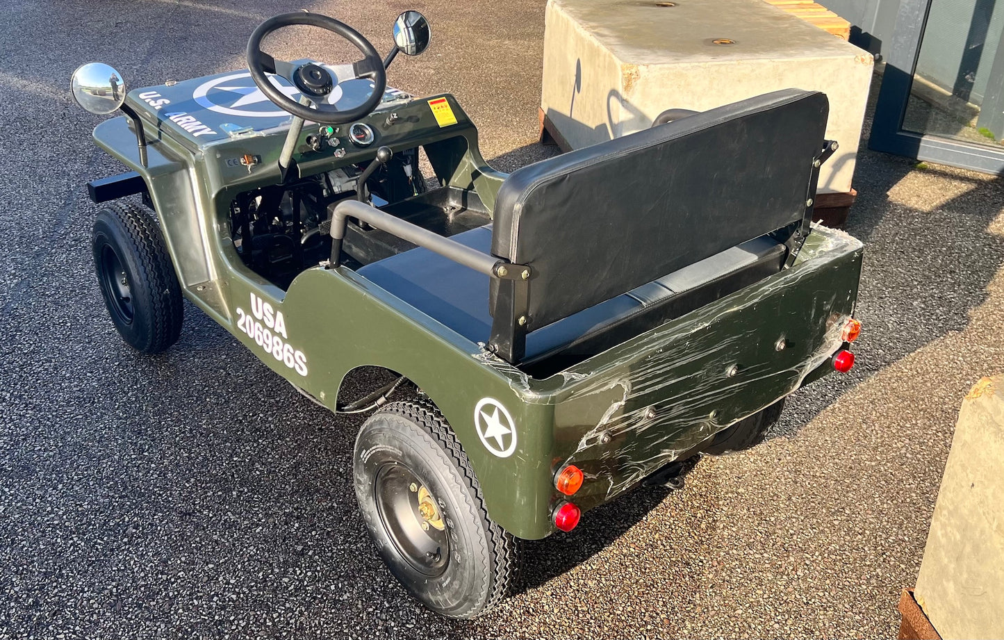 Jeep willys enfant 125cc